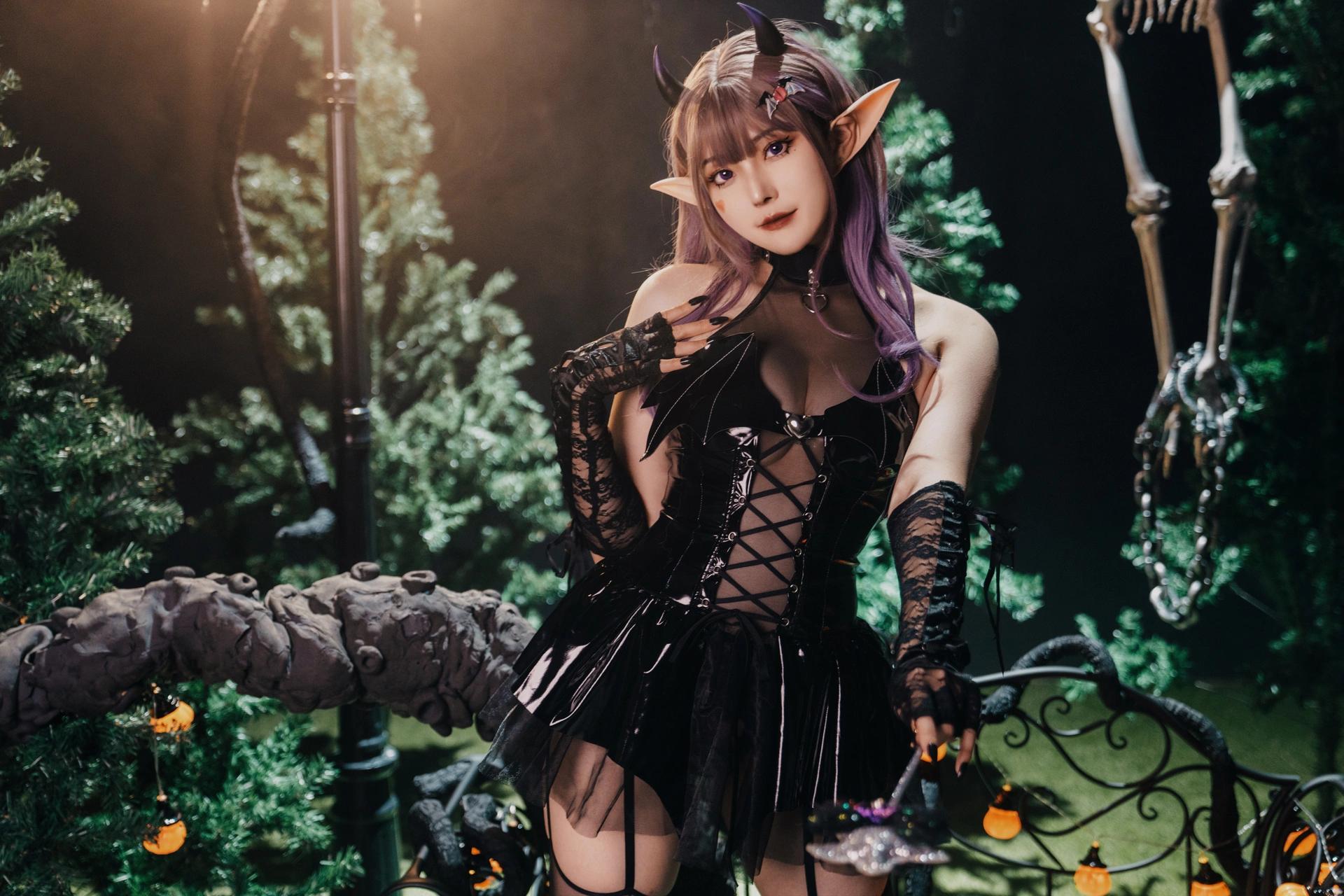 Natsuko夏夏子 – NO.053 万圣小魔女 3